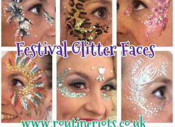 Festival Glitter Faces