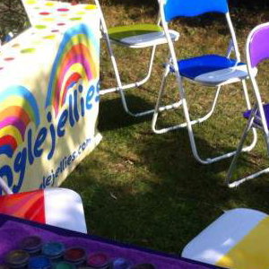 Jinglejellies Set Up Ready to Paint