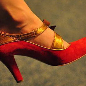 '......in these shoes?'