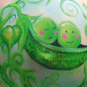 Pre Natal Bump art...Twins