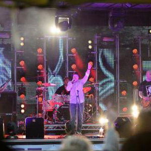 The Hazards Live on the big stage