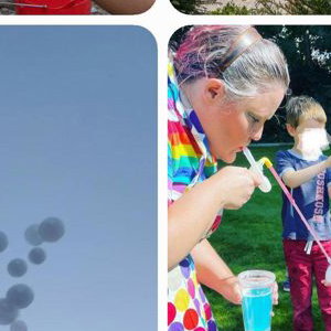 Bubbleology is the science of bubbles!