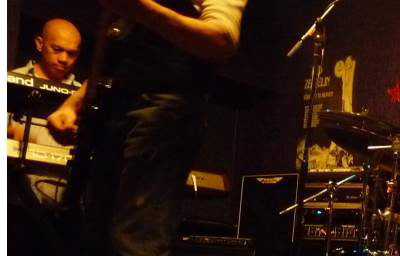 Mr Richard Kenyon on drums