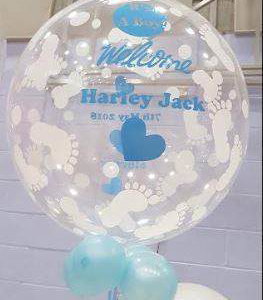 Feet bubble personalised