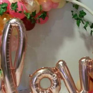 love arch pinks ivory