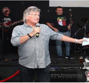Hosting MerseyCats' Charity event, The Cavern Club, Liverpool.
