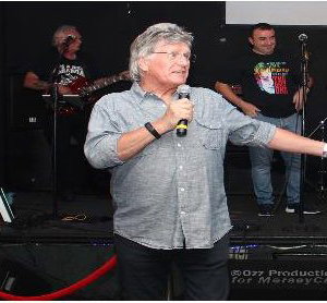 Hosting MerseyCats' Charity event, The Cavern Club, Liverpool.