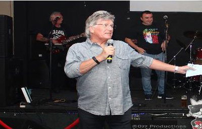 Hosting MerseyCats' Charity event, The Cavern Club, Liverpool.