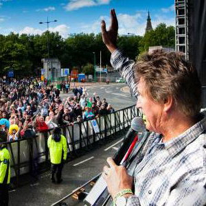 Hosting (55,000) Mathew Street Music Festival Main Stage.
