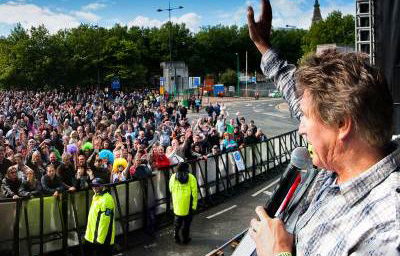 Hosting (55,000) Mathew Street Music Festival Main Stage.