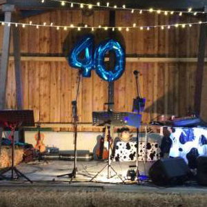 perfect setting for a barn dance