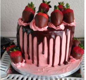 Chocolate drip cake