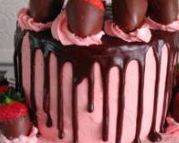 Chocolate drip cake