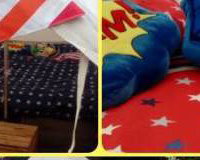 boys sleepover tent hire