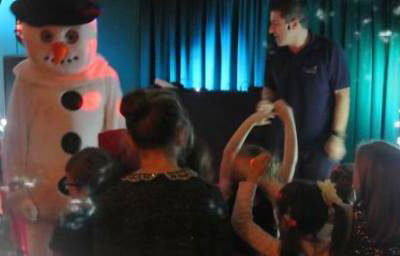 snowman mascot