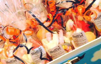 sweetie cones & pirate treasure chest