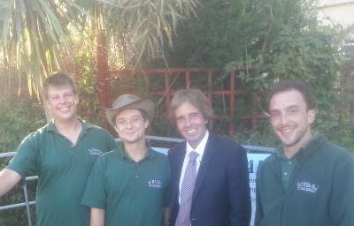 Filming for Channel 4