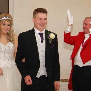 The Bride and Groom Enter Their Wedding Breakfast to Great Applause