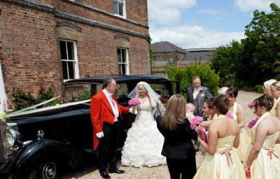 Shottle Hall, Derbyshire. "Now Which One of You 12 Girls Is the Maid of Honour"