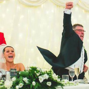Relief From Father of the Bride "Yeah I Did It"