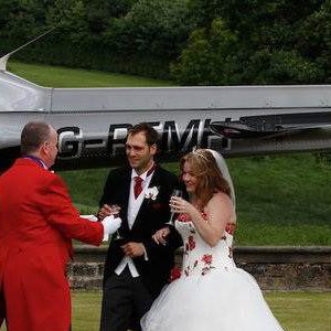Greeted With Some Bubbly at Osmaston Park