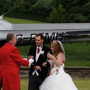 Greeted With Some Bubbly at Osmaston Park