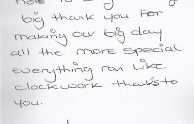 Wedding Review