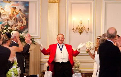 Hassop Hall # Wedding Master of Ceremonies # Toastmaster # Michael Wall