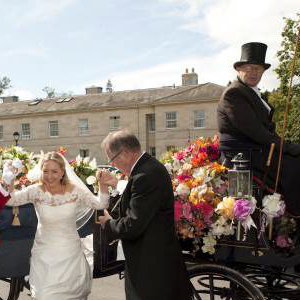 Greet the Bride as She Arrives
