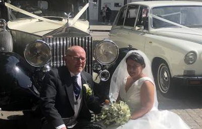 1936 vintage and DS420 Daimler Limousine
