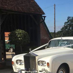 LWB Silver Cloud Rolls Royce wedding car