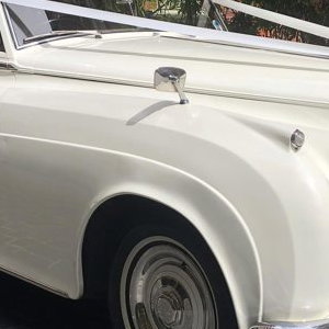 1960 Cloud Rolls Royce wedding car
