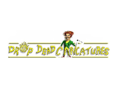 Drop Dead Caricatures logo