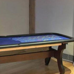 Roulette table Peaky Blinders theme
