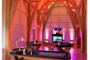 Casino tables on the dance floor (filler)