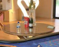 Roulette and Blackjack wedding casino