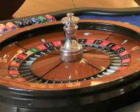 Roulette and Blackjack wedding casino