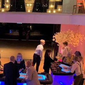 LED tables Las Vegas theme
