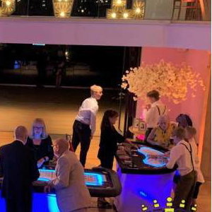 LED tables Las Vegas theme