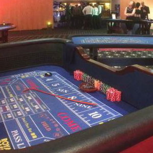 Dice Table, Multi Games Corporate Event Fun Casino
