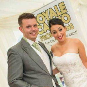 Bride and Groom Wedding Fun Casino