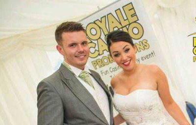 Bride and Groom Wedding Fun Casino