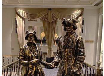 georgian statues