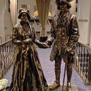 georgian statues