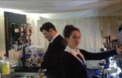 Wedding Guests Arriving