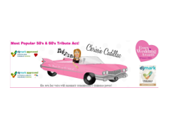 Chrissie Cadillac - 50's & 60's Tribute Act/Free Disco logo