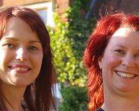 Helen Elvins & Model - Leanne