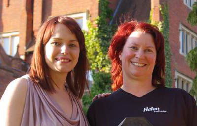 Helen Elvins & Model - Leanne