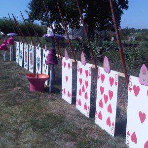Alice in Wonderland themed party