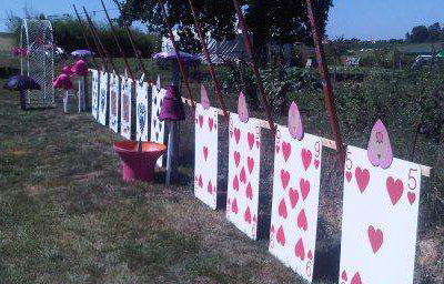 Alice in Wonderland themed party